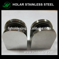 stainless steel glass holding clips glass clamp standoff